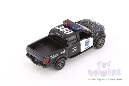 3001DP/2 Kinsmart 2022 Ford F-150 Raptor Police Diecast Model Car
