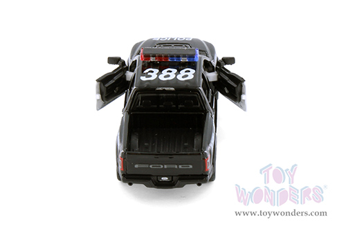 3001DP Kinsmart 2022 Ford-F150 Raptor Police Diecast Model Car