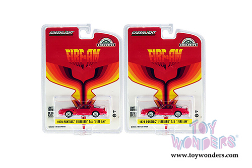 Greenlight - Pontiac&reg; Firebird&reg; T/A "Firearm" by Very Special Equipment (VSE) (1979, 1/64 scale diecast model car, Red) 30147/48
