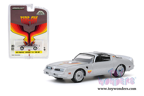 Greenlight - Pontiac&reg; Firebird&reg; T/A "Firearm" by Very Special Equipment (VSE) (1979, 1/64 scale diecast model car, Silver) 30148/48