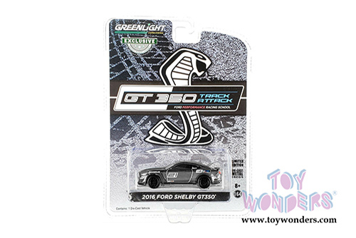 Greenlight - Ford Mustang Shelby GT350&reg; - Ford Performance Racing School GT350 Track Attack #21 (2016, 1/64 scale diecast model car, Magnetic Gray) 30192/48