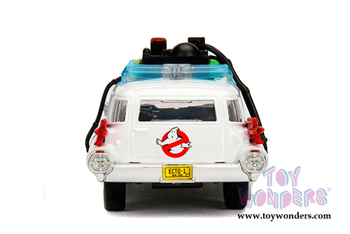 Jada Toys - Metals Die Cast | Ghostbusters&trade; Ecto-1&trade; Cadillac Ambulance (1/32 scale diecast model car, White) 30207DP1
