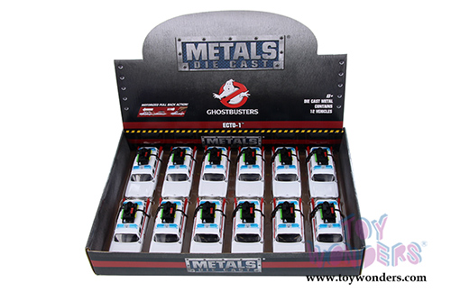 Jada Toys - Metals Die Cast | Ghostbusters&trade; Ecto-1&trade; Cadillac Ambulance (1/32 scale diecast model car, White) 30207DP1