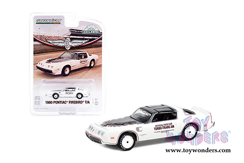Greenlight - Pontiac&reg; Firebird&reg; Trans Am T/A 64th Annual Indianapolis 500 Mile Race (1980, 1/64 scale diecast model car, White/Black) 30226/48