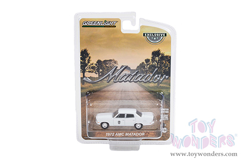 Greenlight - AMC Matador Allied Security (1971, 1/64 scale diecast model car, White) 30250/48