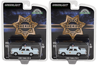 Greenlight - Ford LTD-S - County Sheriff (1982, 1/64 scale diecast model car, Light Blue) 30304/48