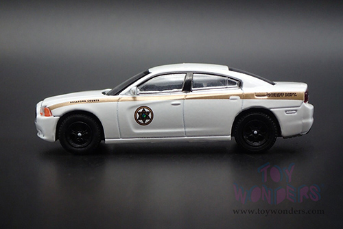 Greenlight - Dodge Charger Pursuit - Absaroka County Sheriff's Department (2011, 1/64 scale diecast model car, White) 30334/48