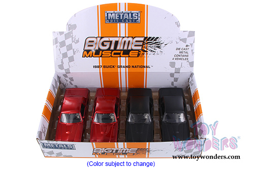 Jada Toys - Metals Die Cast | Bigtime Muscles Buick&reg; Grand National&trade; Hardtop (1987, 1/24 scale diecast model car, Asstd.) 30341DP1