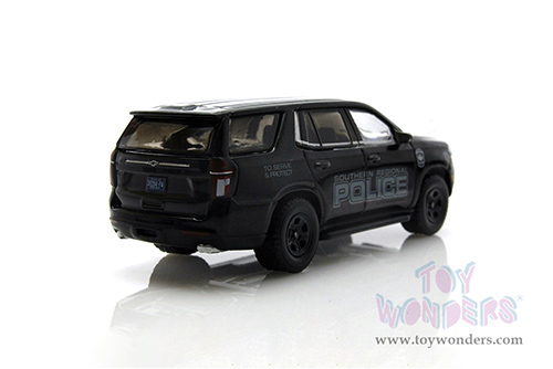 Greenlight - Hot Pursuit | Chevrolet&reg; Tahoe Police Pursuit Vehicle (PPV) - Southern Regional Police Department, Pennsylvania (2021, 1/64 scale diecast model car, Black) 30342/48