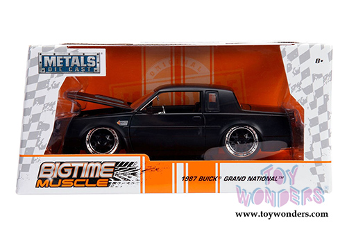 Jada Toys - Metals Die Cast | Bigtime Muscles Buick&reg; Grand National&trade; Hard Top (1987, 1/24 scale diecast model car, Asstd.) 30342WA1