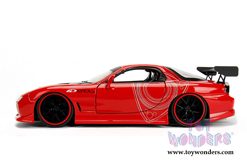 Jada Toys - Metals Die Cast | JDM Tuners&trade; Mazda RX-7 Hardtop (1993, 1/24, diecast model car, Asstd.) 30344DP1