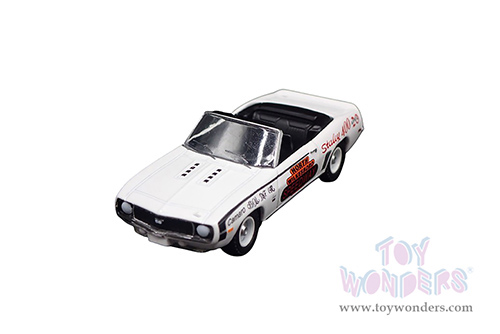 Greenlight - Chevrolet&reg; Camaro Convertible - North Wilkesboro Speedway Official Pace Car, North Wilkesboro, North Carolina (1969, 1/64 scale diecast model car, White) 30346/48