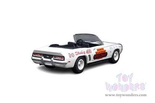Greenlight - Chevrolet&reg; Camaro Convertible - North Wilkesboro Speedway Official Pace Car, North Wilkesboro, North Carolina (1969, 1/64 scale diecast model car, White) 30346/48