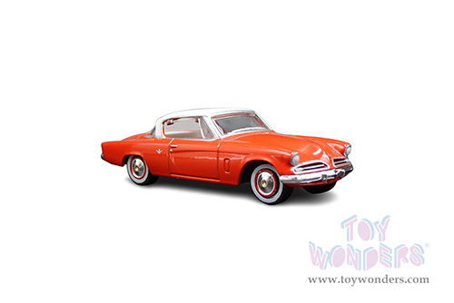 Greenlight - Studebaker Starliner - United States Postal Service (USPS)&reg; America on the Move: 50s Sporty Cars (1953, 1/64 scale diecast model car, Red) 30361/48