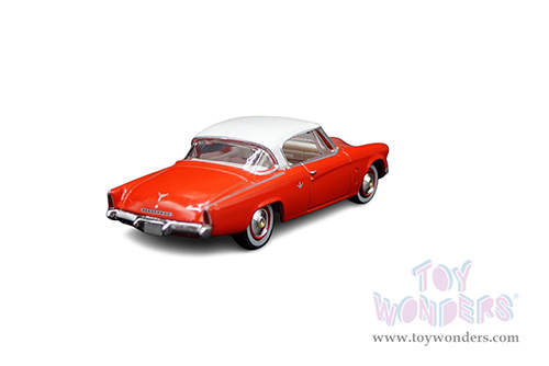Greenlight - Studebaker Starliner - United States Postal Service (USPS)&reg; America on the Move: 50s Sporty Cars (1953, 1/64 scale diecast model car, Red) 30361/48