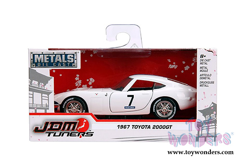 Jada Toys - Metals Die Cast | JDM Tuners&trade; Toyota 2000 GT hardtop (1967, 1/32, diecast model car, Asstd.) 30374WA1