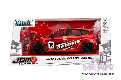 Jada Toys - Metals Die Cast | JDM Tuners&trade; Subaru Impreza WRX STI Hard Top (2012, 1/24, diecast model car, Asstd.) 30389WA1