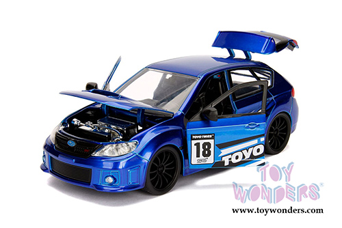 Jada Toys - Metals Die Cast | JDM Tuners&trade; Subaru Impreza WRX STI Hard Top (2012, 1/24, diecast model car, Asstd.) 30389WA1
