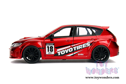 Jada Toys - Metals Die Cast | JDM Tuners&trade; Subaru Impreza WRX STI Hard Top (2012, 1/24, diecast model car, Asstd.) 30389WA1