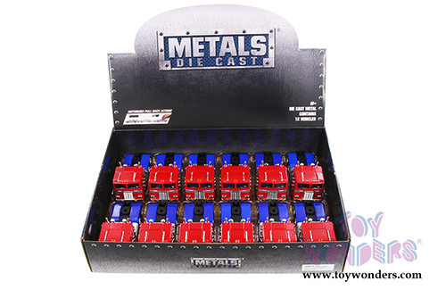 Jada Toys - Metals Die Cast - Hollywood Rides | TRANSFORMERS G1 Optimus Prime&reg; Truck (1/32, diecast model car, Glossy Red) 30875DP1