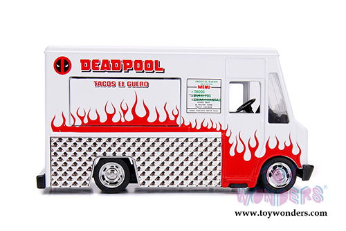 Jada Toys - Metals Die Cast | Deadpool&trade; Taco Truck (1/32, diecast model car, Asstd.) 30879DP1
