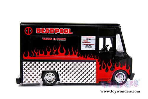 Jada Toys - Metals Die Cast | Deadpool&trade; Taco Truck (1/32, diecast model car, Asstd.) 30879DP1