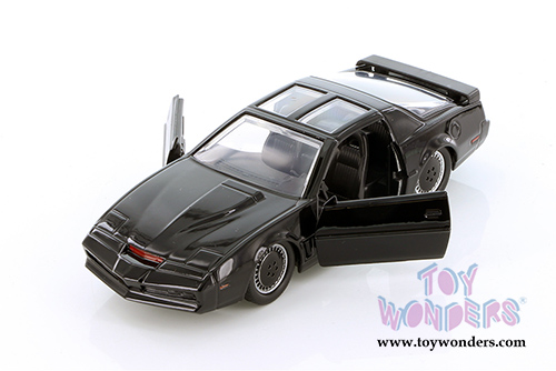 Jada Toys - Metals Die Cast | Knight Rider K.I.T.T. Pontiac Firebird&reg; Trans Am (1982, 1/32 scale diecast model car, Black) 30923DP1