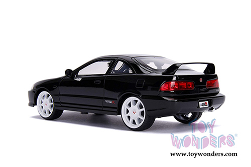 Jada Toys - Metals Die Cast | JDM Tuners&trade; Honda Integra Type-R Japan Spec (1995, 1/24, diecast model car, Glossy Black) 30930