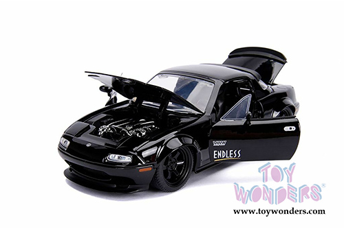 Jada Toys - Metals Die Cast | JDM Tuners&trade; Mazda Miata Hardtop (1990, 1/24, diecast model car, Asstd.) 30937DP1