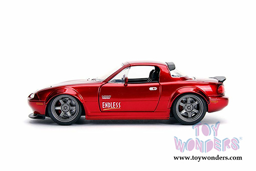 Jada Toys - Metals Die Cast | JDM Tuners&trade; Mazda Miata Hardtop (1990, 1/24, diecast model car, Asstd.) 30937DP1