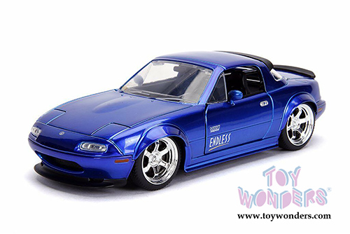 Jada Toys - Metals Die Cast | JDM Tuners&trade; Mazda Miata Hardtop (1990, 1/24, diecast model car, Asstd.) 30937DP1