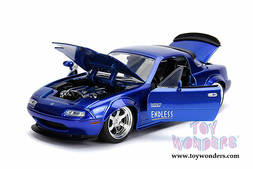 Jada Toys - Metals Die Cast | JDM Tuners&trade; Mazda Miata Hardtop (1990, 1/24, diecast model car, Asstd.) 30937DP1