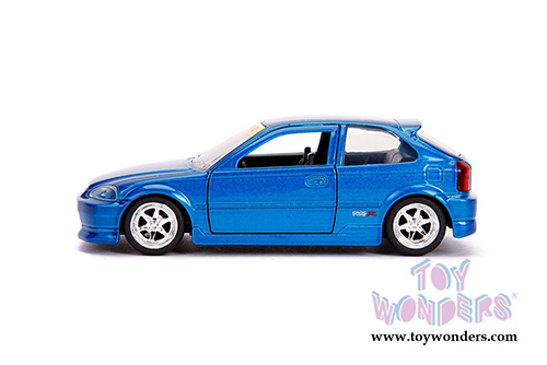 Jada Toys - Metals Die Cast | JDM Tuners&trade; Honda Civic Type-R (1997, 1/32, diecast model car, Asstd.) 30973DP1