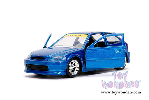 Jada Toys - Metals Die Cast | JDM Tuners&trade; Honda Civic Type-R (1997, 1/32, diecast model car, Asstd.) 30973DP1