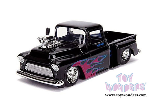 Jada Toys - Metals Die Cast Just Trucks | Chevrolet&reg; Stepside Pickup (1955, 1/24 scale diecast model car, Asstd.) 30980DP1