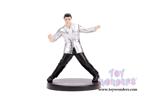 Jada Toys - Hollywood Rides | Cadillac&reg; Eldorado Convertible with Elvis Presley figure (1956, 1/24, diecast model car, Purple) 30985