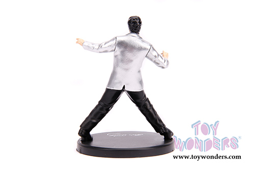 Jada Toys - Hollywood Rides | Cadillac&reg; Eldorado Convertible with Elvis Presley figure (1956, 1/24, diecast model car, Purple) 30985