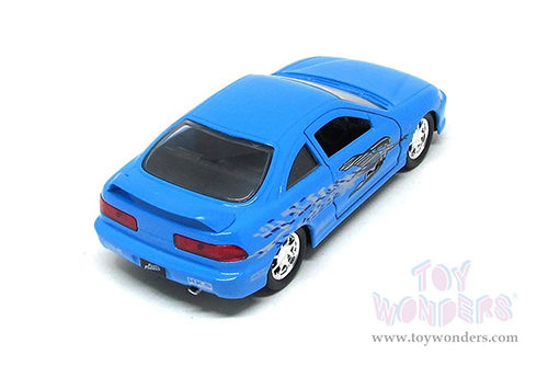 Jada Toys Fast & Furious - Mia's Acura Integra RHD Hardtop (1/32 scale diecast model car, light Blue) 31029