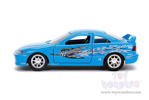 Jada Toys Fast & Furious - Mia's Acura Integra RHD Hardtop (1/32 scale diecast model car, light Blue) 31029