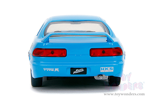Jada Toys Fast & Furious - Mia's Acura Integra RHD Hardtop (1/32 scale diecast model car, light Blue) 31029