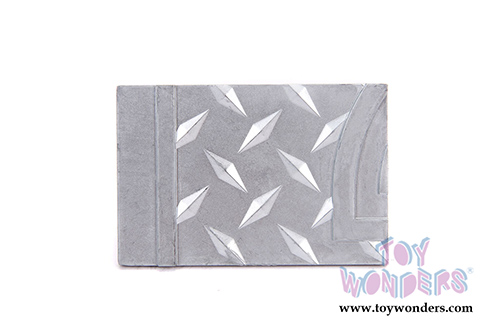 Jada Toys - 20th Anniversary | Option D Nissan 350Z Hardtop (2003, 1/24, diecast model car, Raw Metal/Orange) 31071