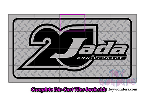 Jada Toys - 20th Anniversary | DUB City Chevrolet&reg; Silverado Dooley Pickup Truck (1999, 1/24, diecast model car, Raw Metal) 31077