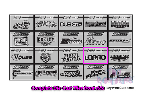 Jada Toys - 20th Anniversary | Lopro Lifestyle Chevrolet&reg; Corvette&reg; Sting Ray&trade; Hardtop (1963, 1/24, diecast model car, Raw Metal) 31079