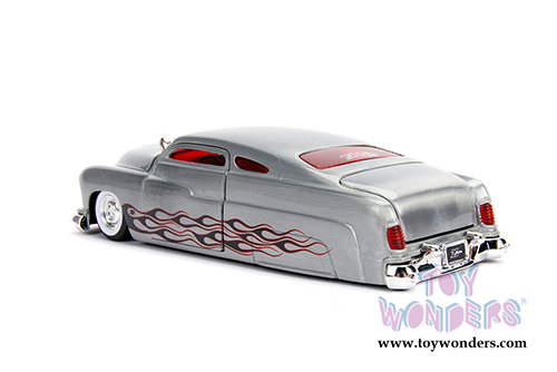 Jada Toys - 20th Anniversary | Road Rats Mercury Hardtop (1951, 1/24, diecast model car, Raw Metal) 31080