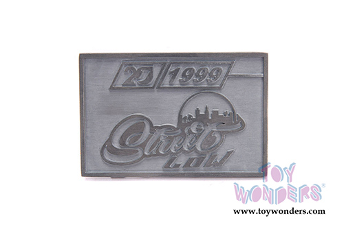 Jada Toys - 20th Anniversary | Street Low Chevrolet&reg; Impala&trade; Hardtop (1958, 1/24, diecast model car, Raw Metal/Blue) 31082