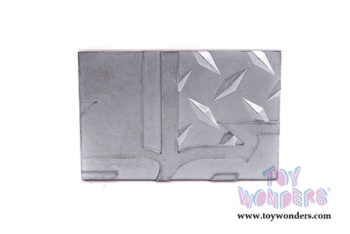 Jada Toys - 20th Anniversary | Kustom Kings Chevrolet&reg; Stepside&trade; Tow Truck (1955, 1/24, diecast model car, Raw Metal/Black) 31087