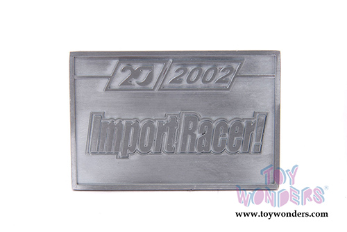 Jada Toys - 20th Anniversary | Import Racer! Mazda RX-7 Hardtop (1983, 1/24, diecast model car, Raw Metal) 31088