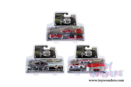 Greenlight - Racing Hitch & Tow Series 2 (1/64 scale diecast model car, Asstd.) 31090/24