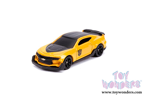 Jada Toys Nano Hollywood Rides | TRANSFORMERS 3-Pack Series 1 (1/65, diecast model car, Asstd.) 31125