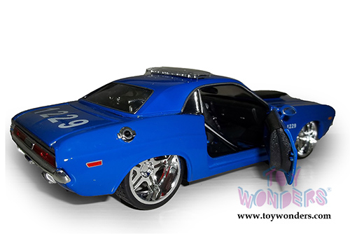 Maisto All Stars - State Police Dodge Challenger R/T Coupe (1970, 1/24 scale diecast model car, Blue) 31129BU